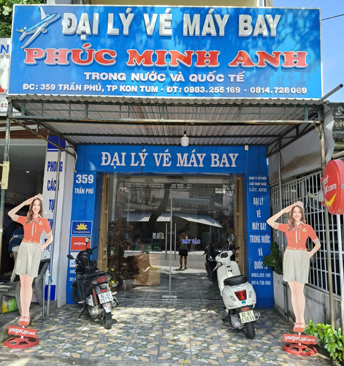 Đại lý vé máy bay Kon Tum - Phòng vé Phúc Minh Anh